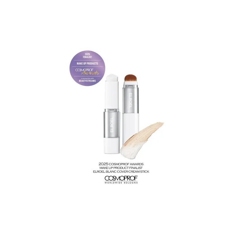Elroel Base Blanc Cover Cream Stick Con Brocha Integrada 204