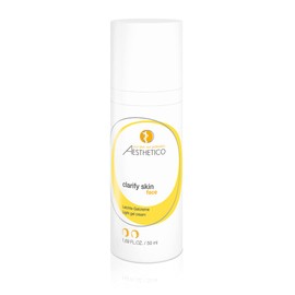 AESTHETICO clarify skin - Mattierende Feuchtigkeitspflege für Mischhaut, fettige Haut und Akne, leichte Gelcreme mit Salizylsubstanzen, 50 ml