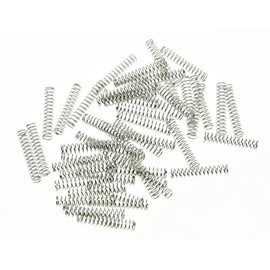 50pcs Nickel 25mm Straight Humbucker Pickup Spring adjustment Mounting Springs