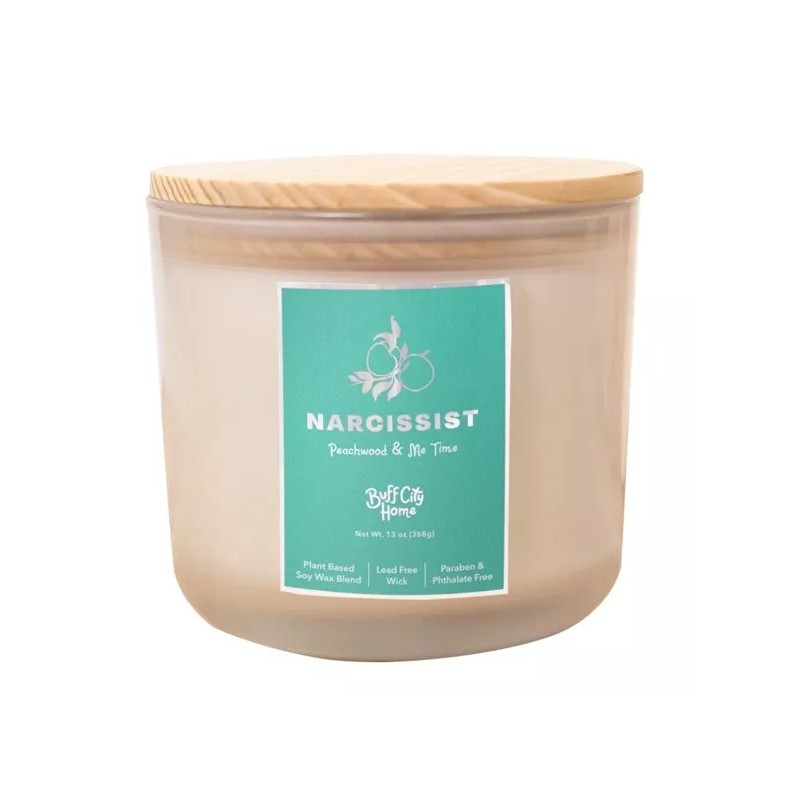 Buff City Soaps candle Narcissist 2 wick 13 oz. candle