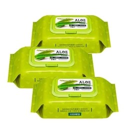 Prorance Aloe Deep Cleansing Tissue Cap Type / 프로랑스 알로에 딥 클렌징 티슈 캡형 X 100매입/3개