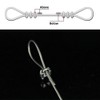 DYWISHKEY Pack of 10, 1/4 Inch M6 Stainless Steel Wire