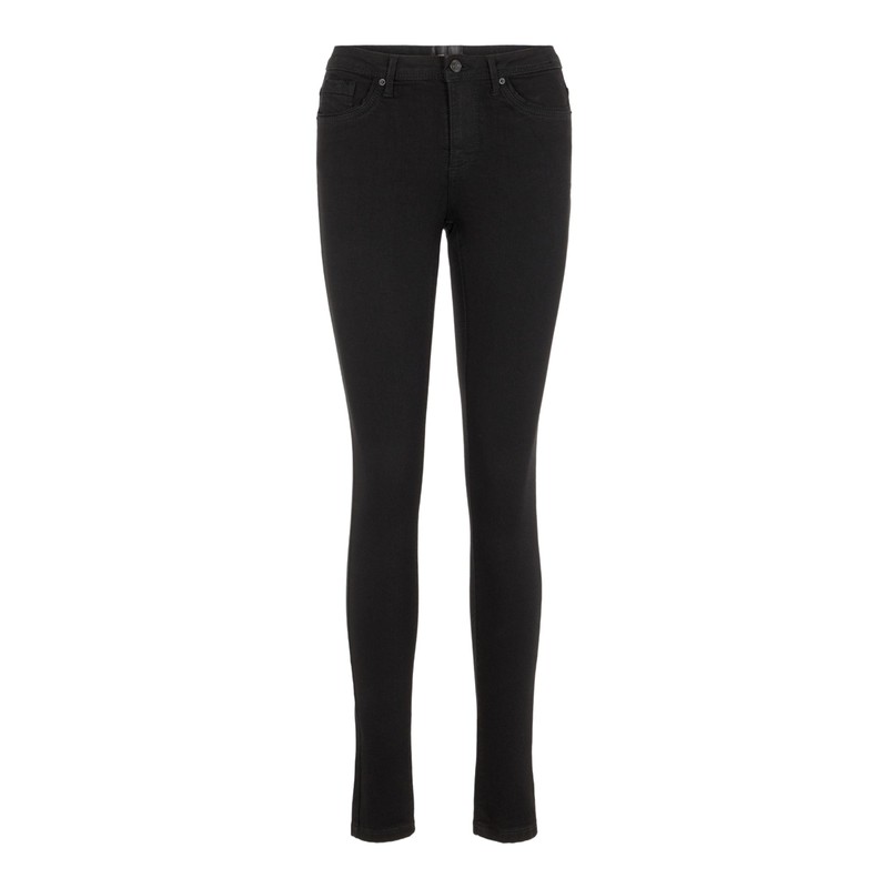 VERO MODA Women's Skinny Jeans, black