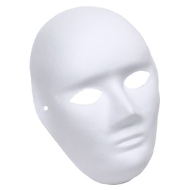 StyleCoS Mask, Cosplay, Men's, Women's, Plain, Painted, Pulp Paper, Set of 5 (Men Type)