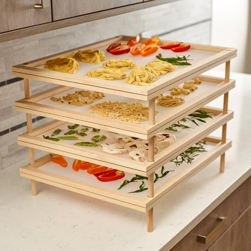 Pasta Drying Rack Herb Drying Rack Stackable Food Dryer for