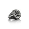 BySilverStone Jewelry Silver Ring Men - Libra Memento Mori Biker