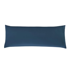 Elegant Comfort Luxury Ultra-Soft 1-Piece Body Pillowcase - Premium Hotel Quality Microfiber Double Brushed - Wrinkle Resistant, Body Pillowcase Size, Navy Blue