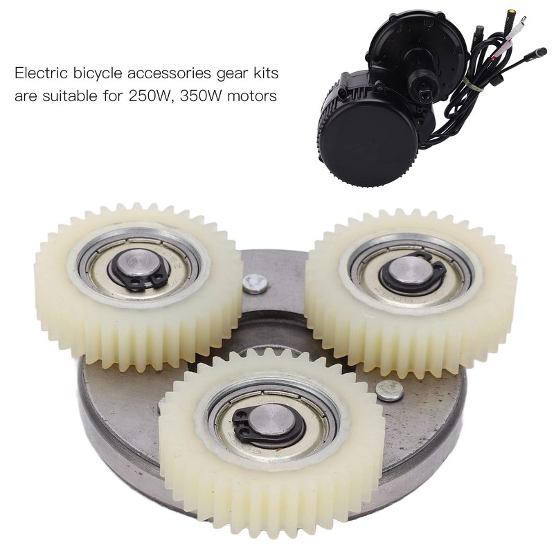 Alomejor Electric Bicycle Motor 36T Planetary Gear Nylon Replacement for
