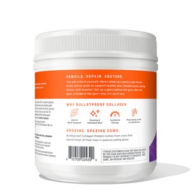 Bulletproof Chocolate Collagen Protein Powder with MCT Oil, 19g Protein, 14.3 Oz, Collagen Peptides and Amino Acids for Healthy Skin, Bones and Joints
