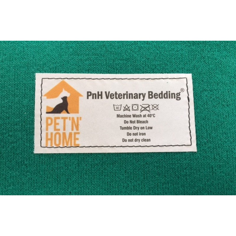 PnH Veterinary Bedding - Green Back - GREY, BROWN, CHARCOAL