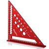 Speed Square, Preciva 7inch/180mm Set Square, Triangle Ruler with 14