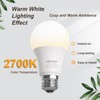 DiCUNO 15W E27 LED Bulb, Super Bright Replaces 100W, 2700K