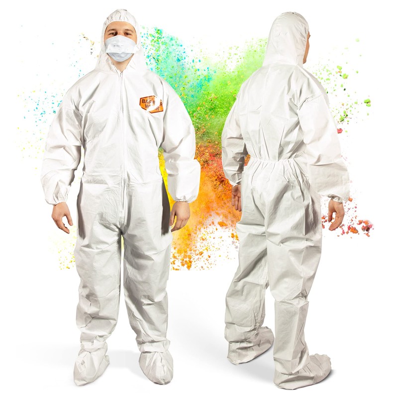 Quest Barrierwear Disposable Coveralls for Light Splash and Dry Environments