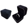 Rita Pro Shop® Ring Case Black Ring Case Jewelry Box