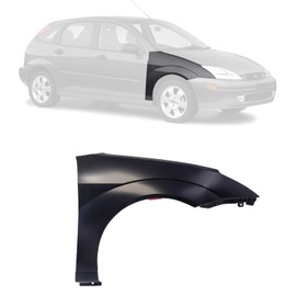 Titanium Plus Autoparts 2000-2004 Compatible With FORD Focus Front Right Passenger Side Fender FO1241207