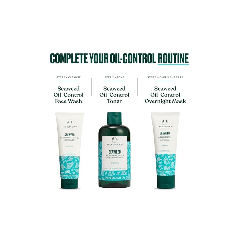 The Body Shop- Gel limpiador de algas marinas para pieles