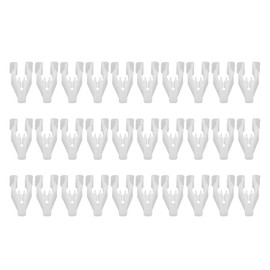 A ABSOPRO Pack of 30 trim replacement suitable for Honda, white