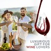 Maypes Luxurious U-Shaped Wine Decanter – Elegant Red Wine Aerator