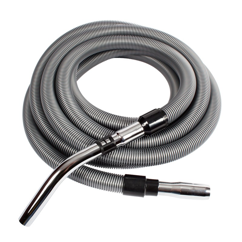 Cen-Tec Systems 91464 Crushproof 50 Foot Vacuum Hose, Silver