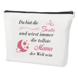 Muttertagsgeschenke für Mama,Bonus Beste Geburtstag Danke Werdende Besondere Weihnachten Valentinstag Personalisierte Erster Muttertag Werdende Mama Geschenk Deko,Beste Mama der Welt Kosmetiktasche