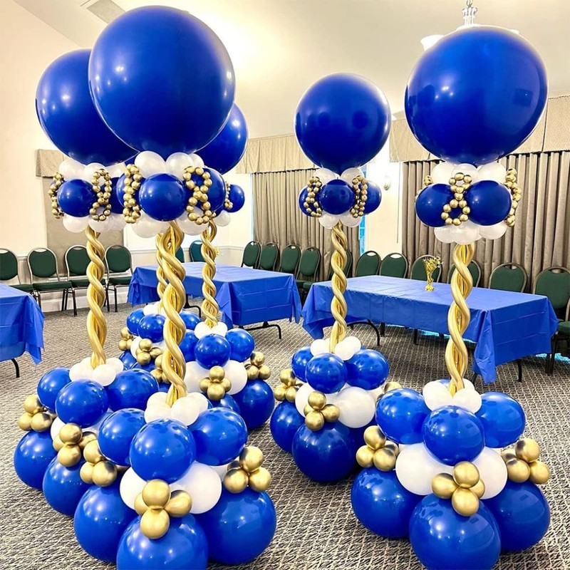 Decojoy 4 Set Balloon Stand Kit, 9 Feet Adjustable Balloon