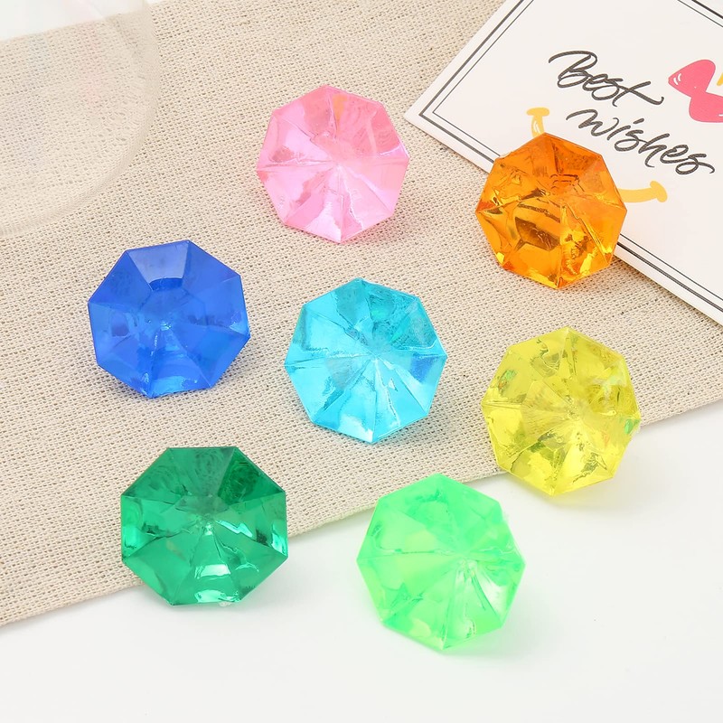 DAHI Decorative Diamonds 35 Pieces 32 mm Acrylic Crystal Table