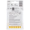 Tepe 0.7 mm Interdent Yellow Brushes - Pack of 6