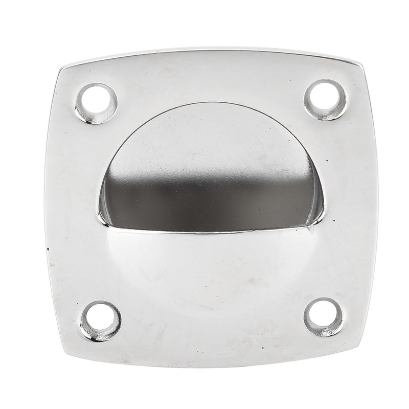 59x59mm Flush Pull Recessed Sliding Pull Handle 316 Stainless Steel