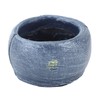 Hat Flower Pot Blue Retro Cowboy Hat Clothes Resin Plant