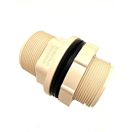 PRO SERIES CPVC Male Bulkhead Tank Fitting Adapter (2") [Available Sizes 1.5" and 2"]