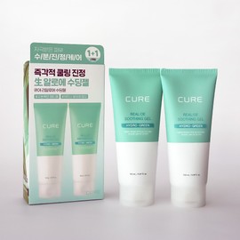 Kim Jeong-moon Aloe 1+1 Kim Jeong-moon Aloe Cure Aloe Soothing Gel 150ml / 1+1 김정문알로에 큐어 알로에 수딩젤 150ml