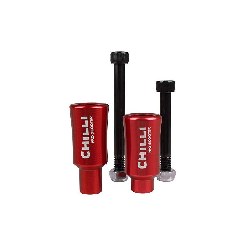Chilli Pro Barrel Scooter Pegs - Red