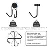 Buelkmag Magnetic Hooks 50Lbs+ 304 Stainless Steel Hooks Heavy Duty