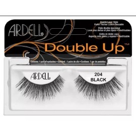 Ardell Double Up False Eyelashes #204 Black (4 Pack)