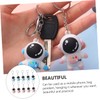 Didiseaon Cartoon Keychain 10pcs Key Chain Pendeltons for Women Miniature