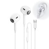 USB C Earphones Compatible with Phone16/15, Pad Pro, Galaxy S23/S22,