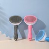 Magic Self-Cleaning Slicker Brush for Dogs & Cats – Deshedding
