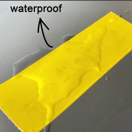 QILIMA Duct Tape Extra Strong Yellow 75 mm x 55 m Fabric Tape Waterproof Tape 1 Roll