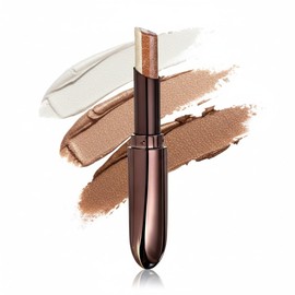 2026 [TikTok Trend] 3-Color Eye Shadow Pen, Shiny Eye Shadow Stick, Waterproof, Sweat Resistant, Tearbag Makeup, Portable, For Highlights, Makeup Stick, Variety of Colors, Highly Pigmented, Party