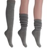 AWS/American Made Slouchy Scrunch Cotton Slouch Socks for Women Shoe