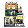 ENJBRICK Garden Hotel Assembly Square Building kit,Modular House Building Blocks