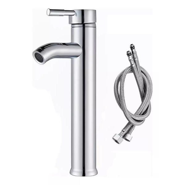 Bluelander Grifo Llave Baño Fregadero Mezcladora Elegante Monomando 10p Acabado