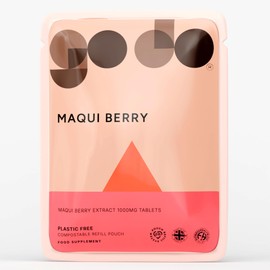 Fitness Health Maqui Berry Tablets 1000mg 365 Tablets | Suitable for Vegan | Health & Wellbeing | Pure Maqui Berry Extract