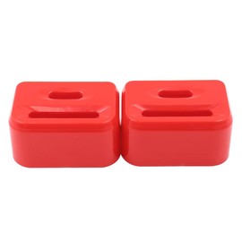 Namvo Seat Belt Buckle Guard Cover 2 Pack with 2 Release Keys Universal Fit, Prevents Baby Disabled from Unbuckling, Red Safety Buckle Protectors