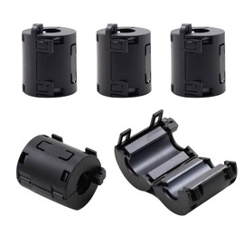 Mecion 5 Pack 31500 Ferrite Filter Core Material 31 Mix ID 1/2" 13mm Inner Diameter