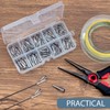 THKFISH Rod Tip Repair Kit 50pcs Rod Tips Fishing Rod
