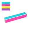 TOOLS FOR BEAUTY 4-sided cosmetic tool long multi-coloured nail buffer