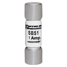 Mersen Electrical Power SBS1 SBS1, 1A, 600V AC, General Purpose, Ferrule Fuse