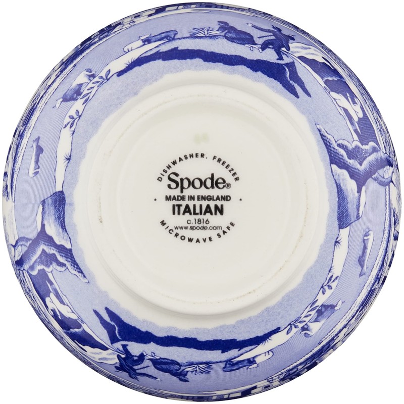 Spode BLI0343 Medium Bowl, Blue, Dip Bowl, 4.5 inches (11.5