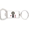 Darts Dartboard Hockey Sport Rectangle Bottle Opener Metal Keyring and